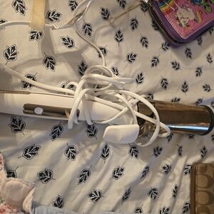 White and Silver Hair Styling Tool